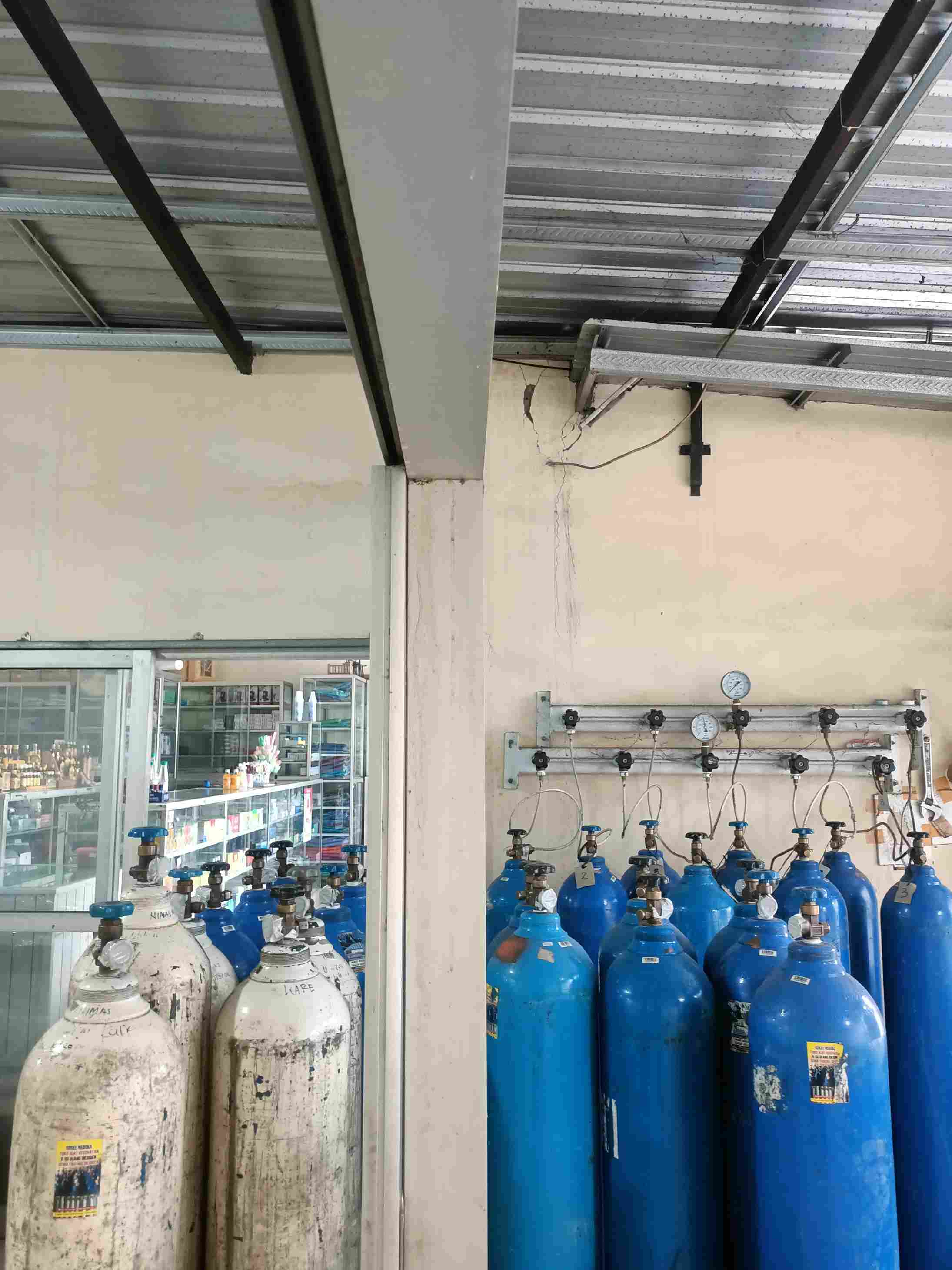 Tabung oksigen ready